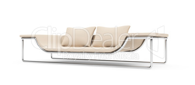 sofa over white sofa over white