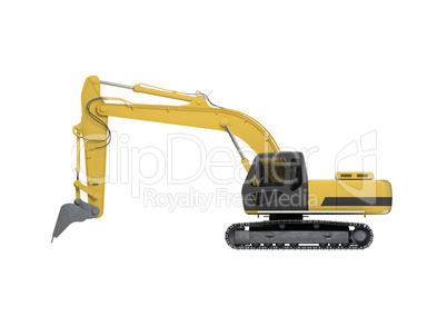 excavator side view