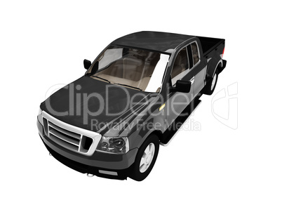FordF150 isolated black car front view 02.jpg