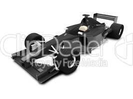isolated speed car front view 01