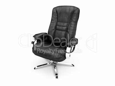 Leather armchair for chief and boss