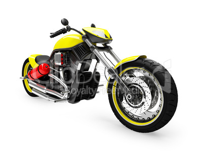 isolated moto front view 01