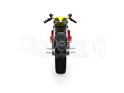 isolated moto front view 03