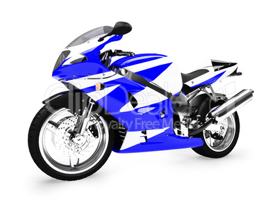 isolated motorcycle front view 01