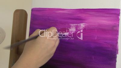 purple painting