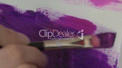 paintress paints purple painting