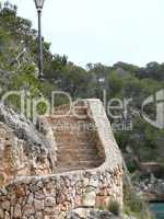 Treppe in Cala Figuera