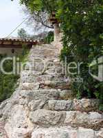 Treppe in Cala Figuera
