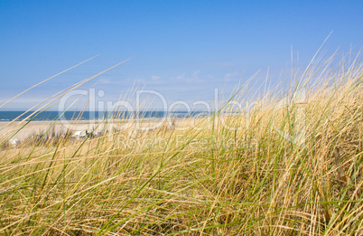 Idyllischer Tag an der Nordsee im Sommer