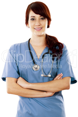 Female healthcare worker