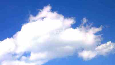 Loopable Clouds and blue sky video