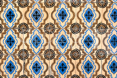 Portuguese glazed tiles 045