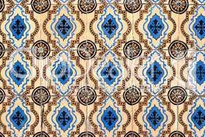 Portuguese glazed tiles 045