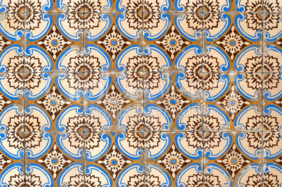 Portuguese glazed tiles 054