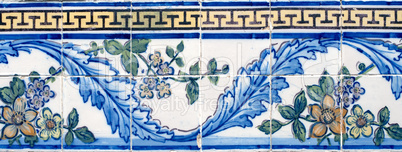 Portuguese glazed tiles 056