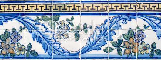 Portuguese glazed tiles 056