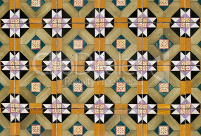 Portuguese glazed tiles 057