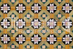 Portuguese glazed tiles 057