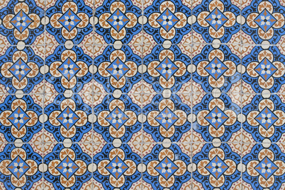 Portuguese glazed tiles 060