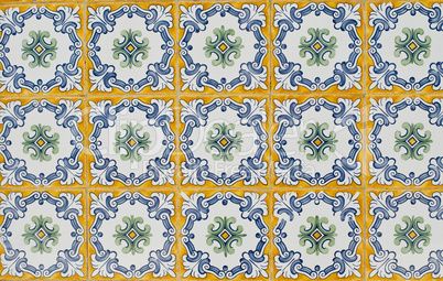 Portuguese glazed tiles 063