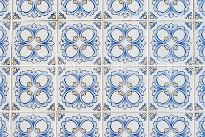 Portuguese glazed tiles 067