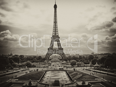 View of Paris, France