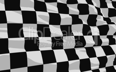 Vector checkered flag