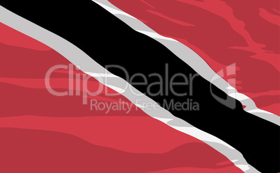 Vector flag of Trinidad and Tobago