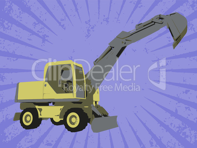 Vector construction vehicle