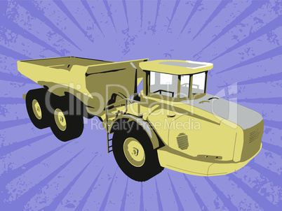 Vector construction vehicle