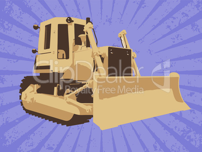 Vector construction vehicle