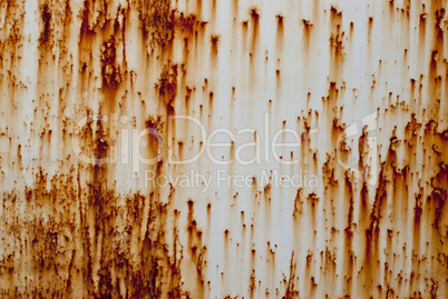 Rusty metal surface