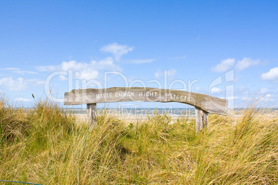 Idyllischer Tag an der Nordsee im Sommer Idyllischer Tag an der Nordsee im Sommer