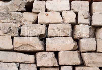 Broken bricks
