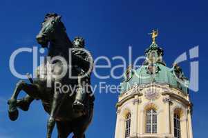 Schloss Charlottenburg und Reiterdenkmal
