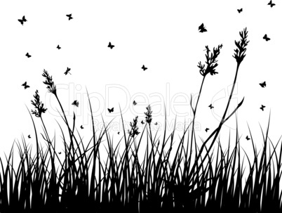 meadow silhouettes