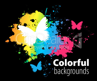 Abstract colorful background