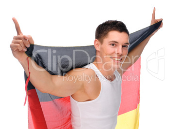German soccer fan
