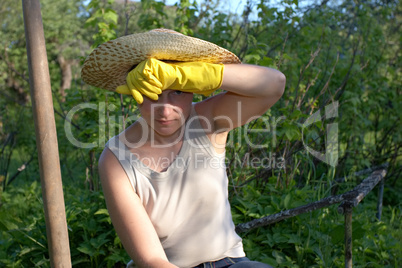 tired woman