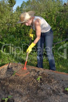 gardening woman
