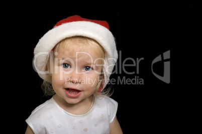 funny christmas girl