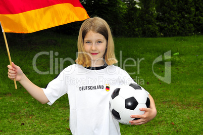 Deutschland Fussball Fan