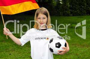 Deutschland Fussball Fan