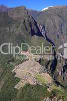 Blick auf Machu Picchu