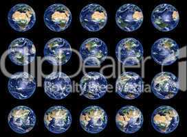 Earth Globes collection