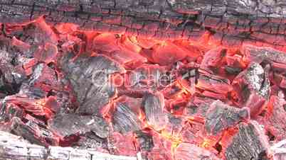 HD Burning Firewood