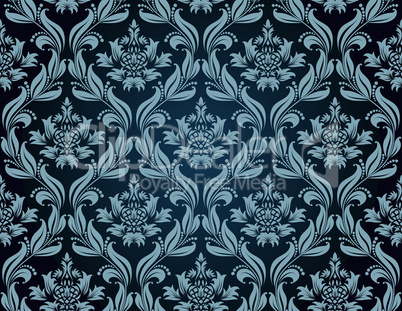 seamless damask pattern