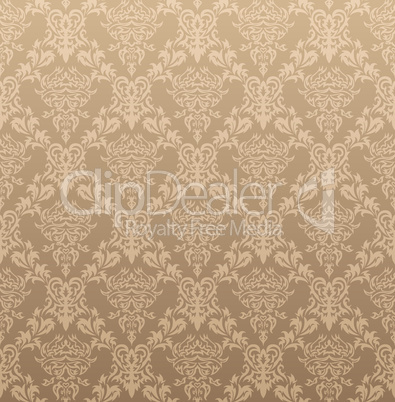 seamless damask pattern