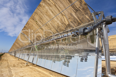 Renewable Energy Parabolic Trough Solar Mirror Panels