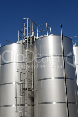 Stainless steel tanks